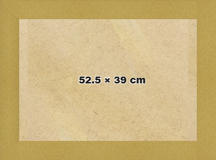 Modern Frames Gold 52.5x39 cm Picture Frame 