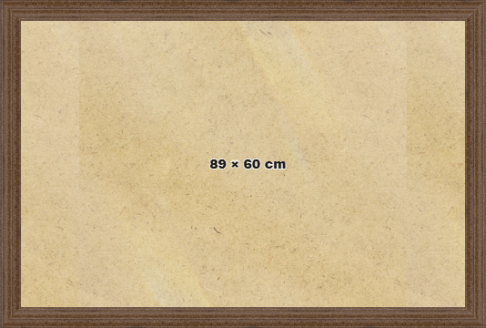 Classic Frame Walnut 89x60 cm Picture Frame 